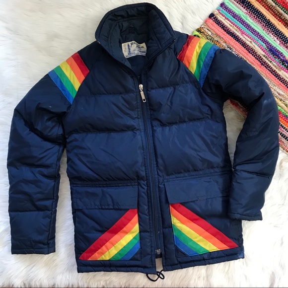womens retro puffer jacket